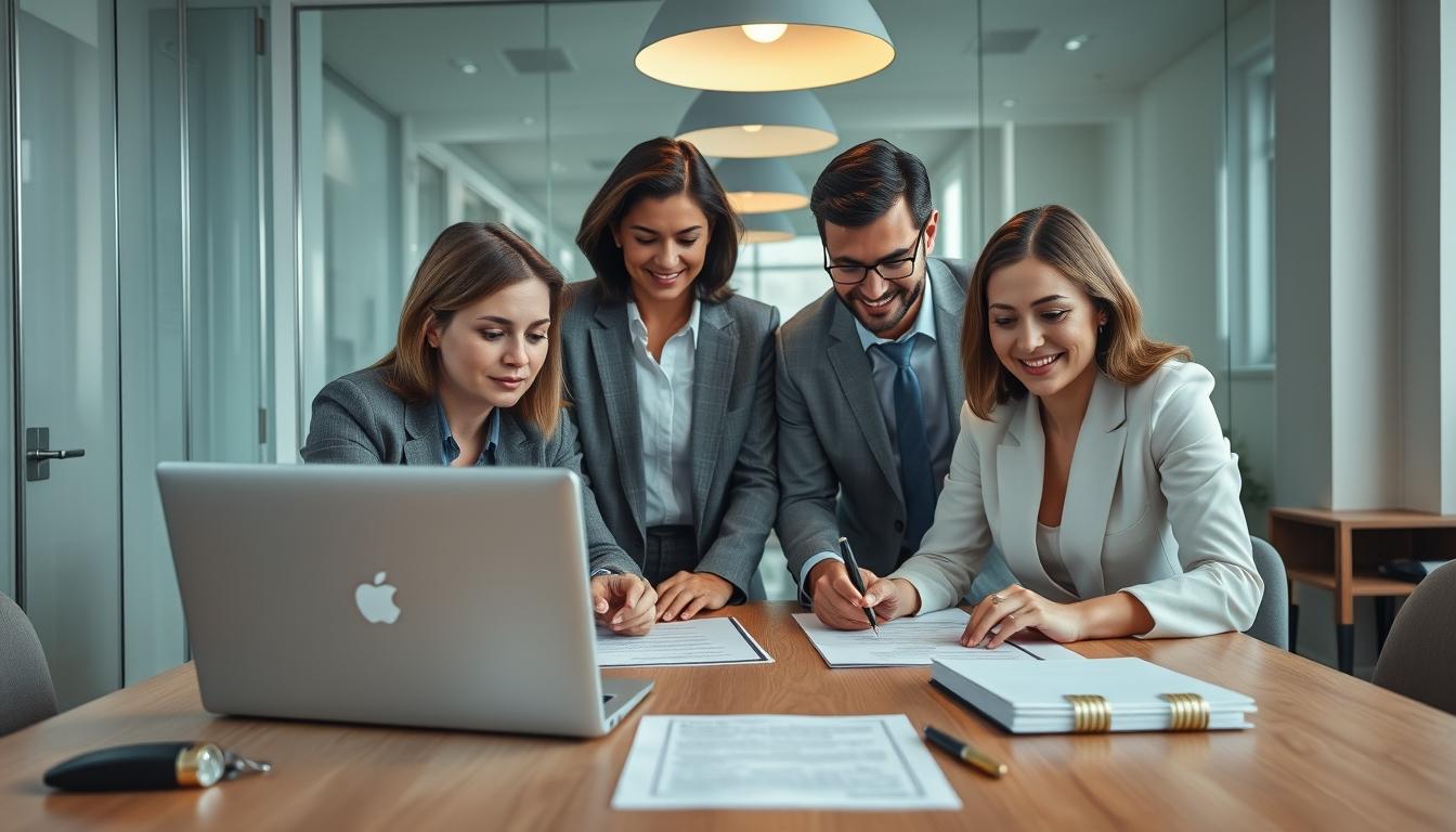 Property settlement documents and transfer review